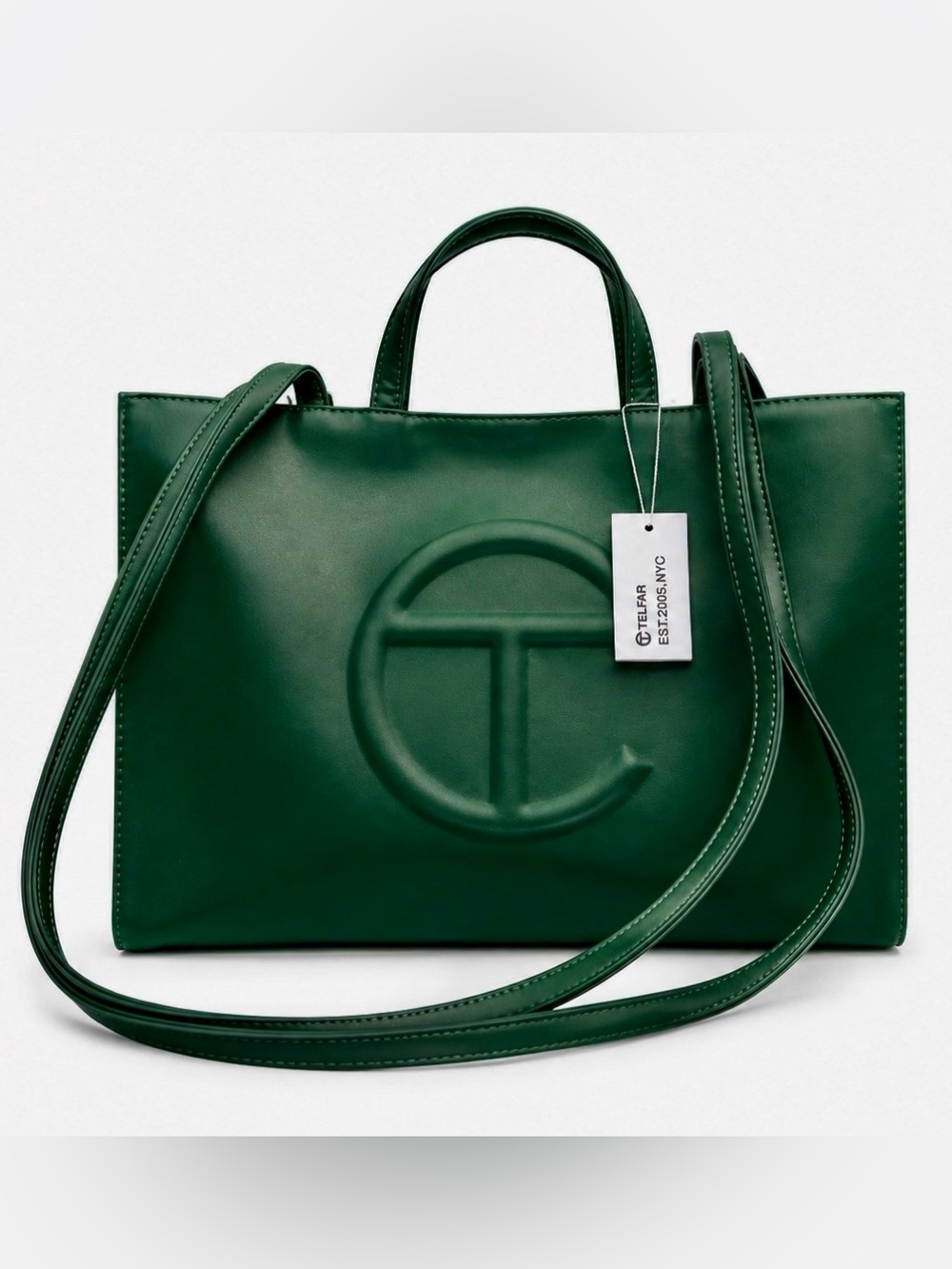 NWT Telfar Medium Shopping Bag Tote Dark Olive Green New - Never Carried‼️